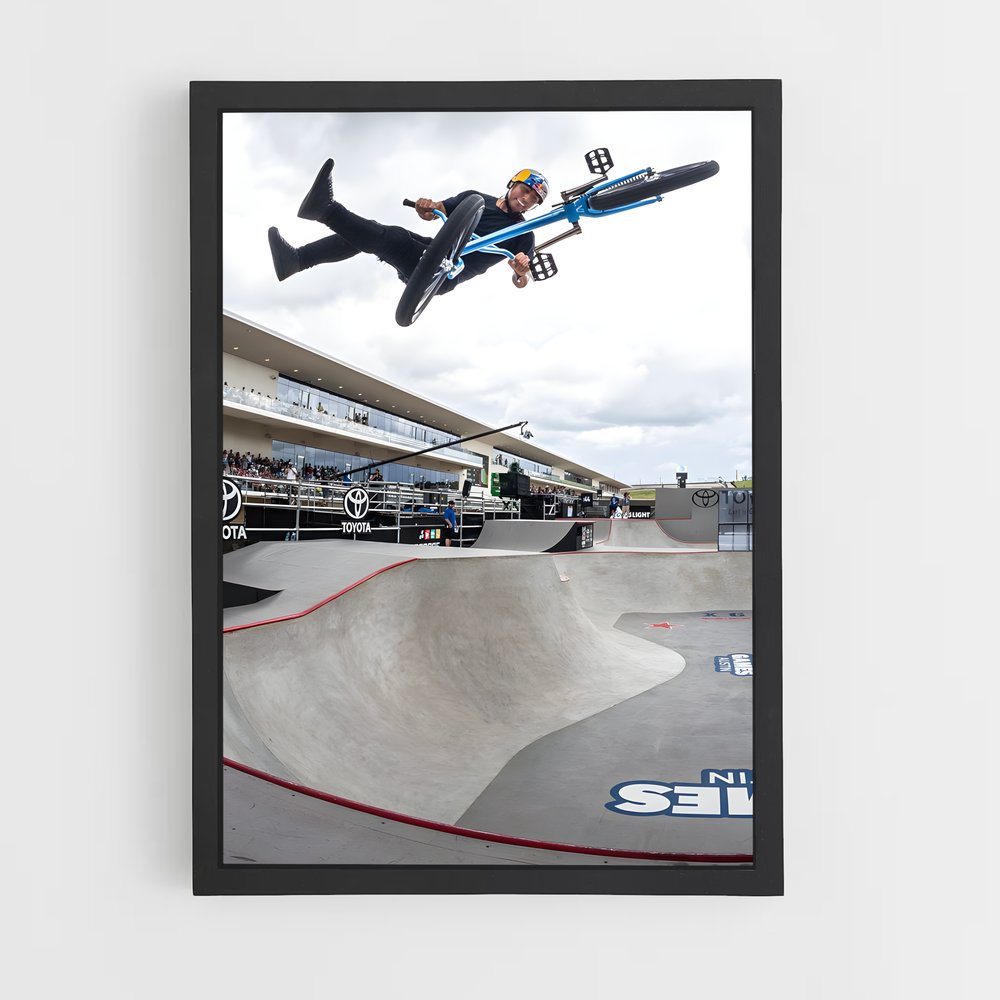Poster Business on Wheels – affiche BMX (vue 2)